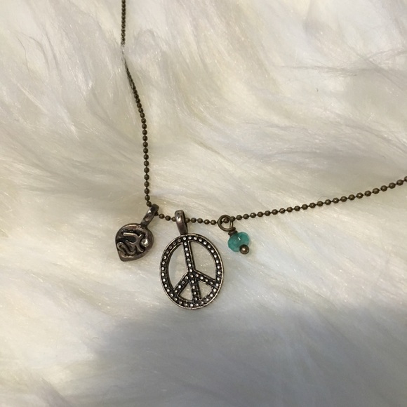 Lucky Brand Charm Necklace - Picture 2 of 4